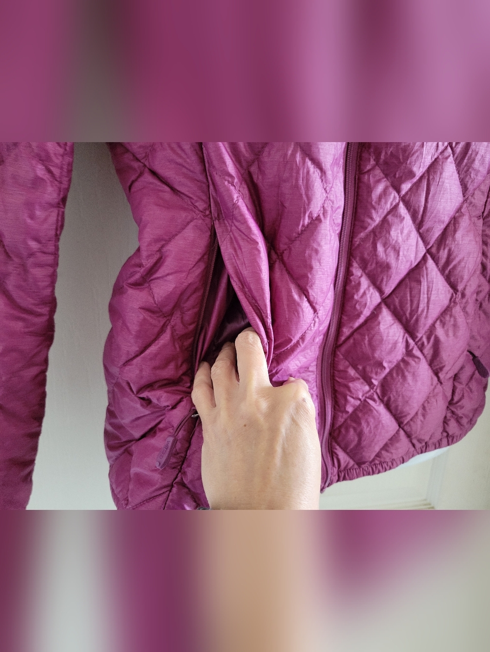 32 Degrees | HEAT Cute Fuchsia Lightweight Quilted Puffer Jacket (SIZE XS) - Picture 10 of 12
